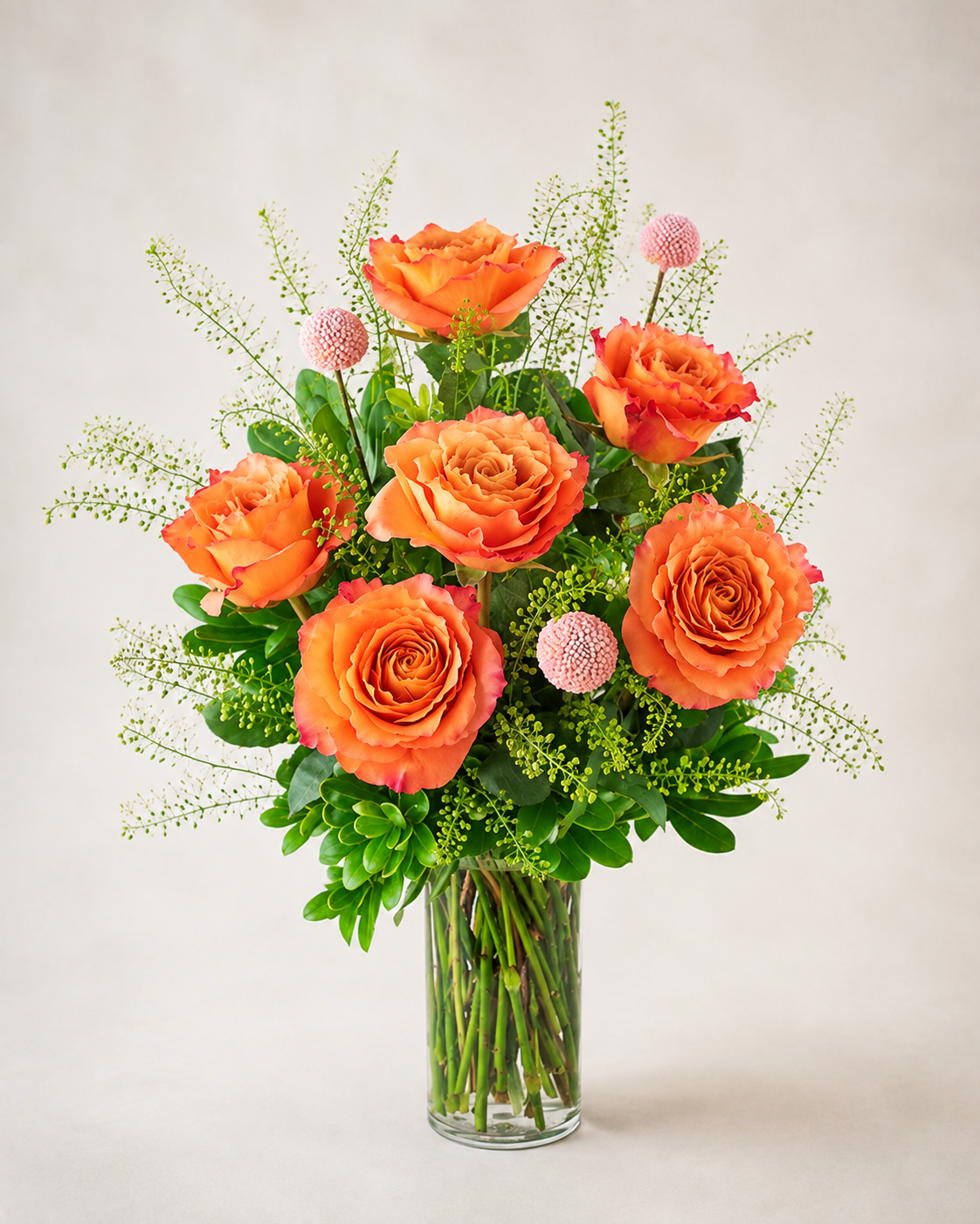 Half Dozen Free Spirit Rose Symphony