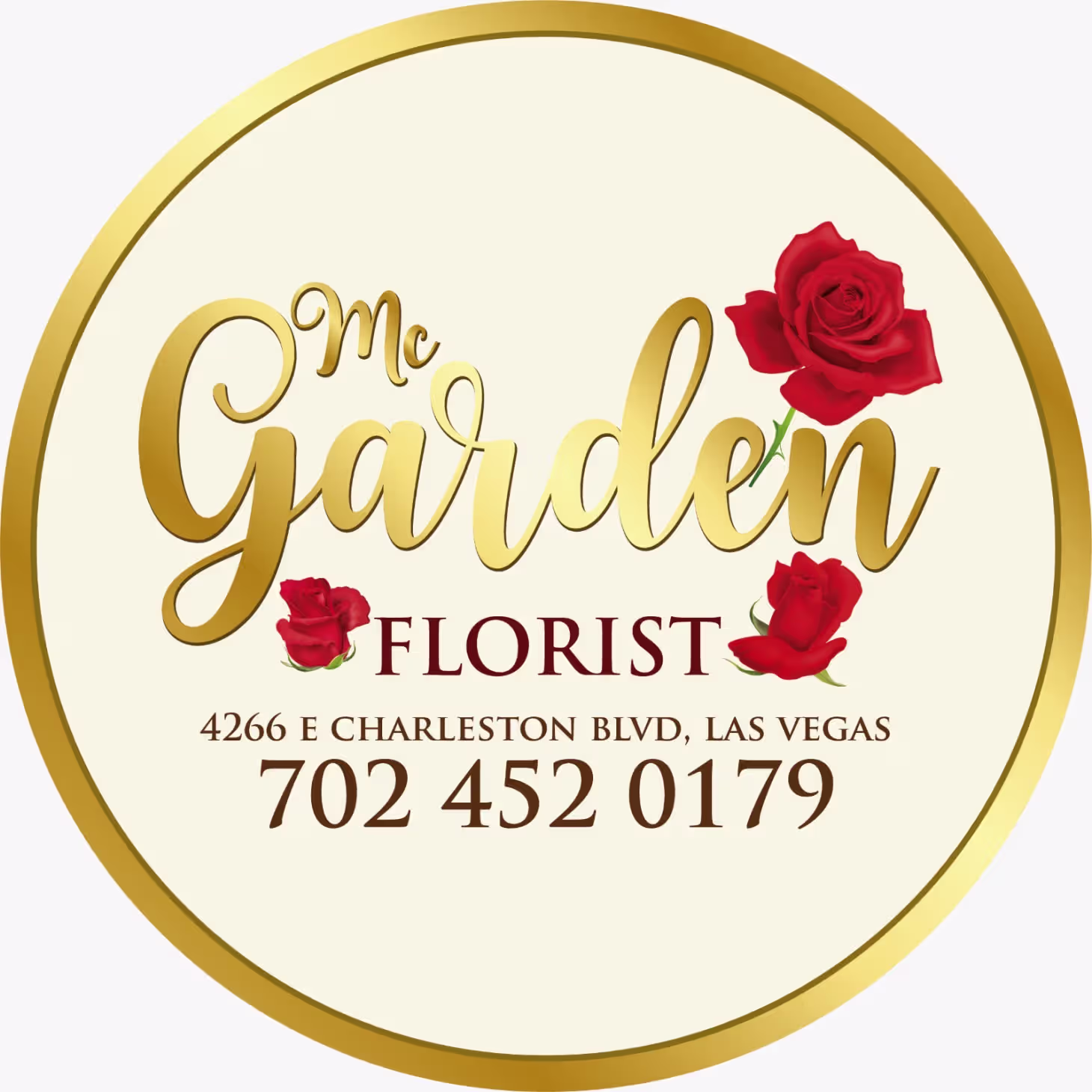 M.C. Gardens Florist & Gifts logo